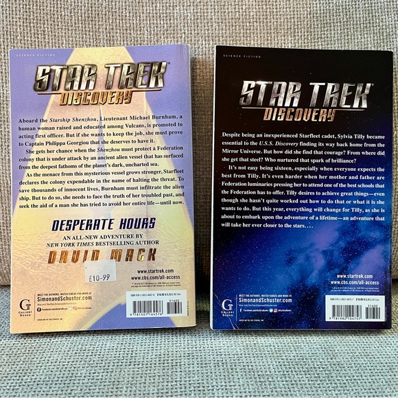Star Trek Discovery Two Book Bundle - Picture 2 of 5